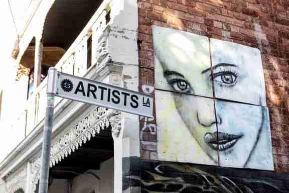Melbourne Artists Lane Windsor Face Melbourne Artists Lane Windsor Face