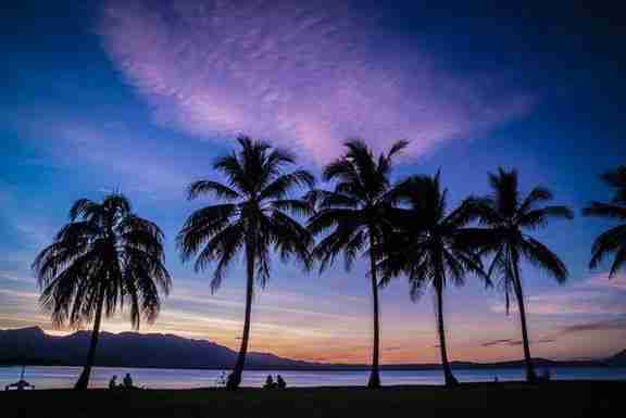 Port Douglas Four Mile Beach at Sunset