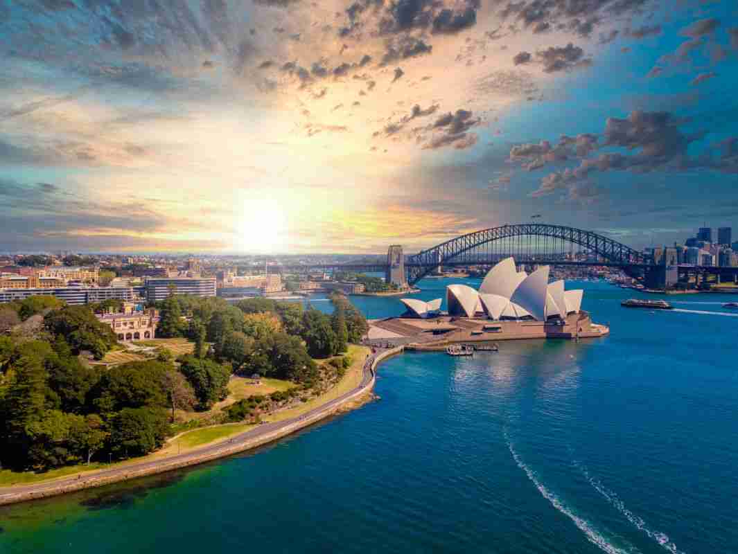 Sydney Harbour Aerial View
