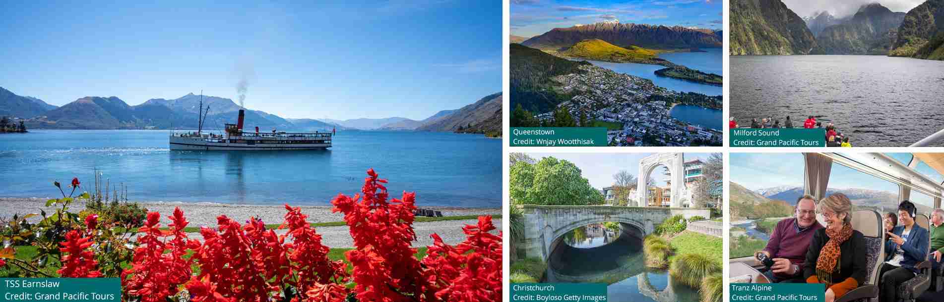Escorted New Zealand South Island