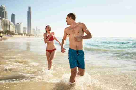 Couple on Gold Coast Australia