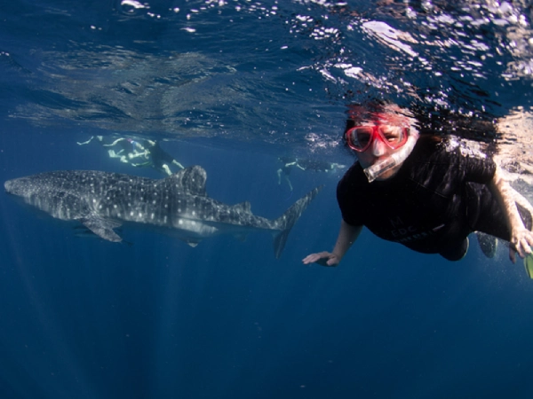 Mel at Ningaloo Reef