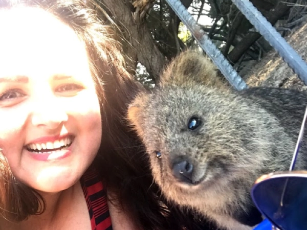 Mel at Rottnest Island
